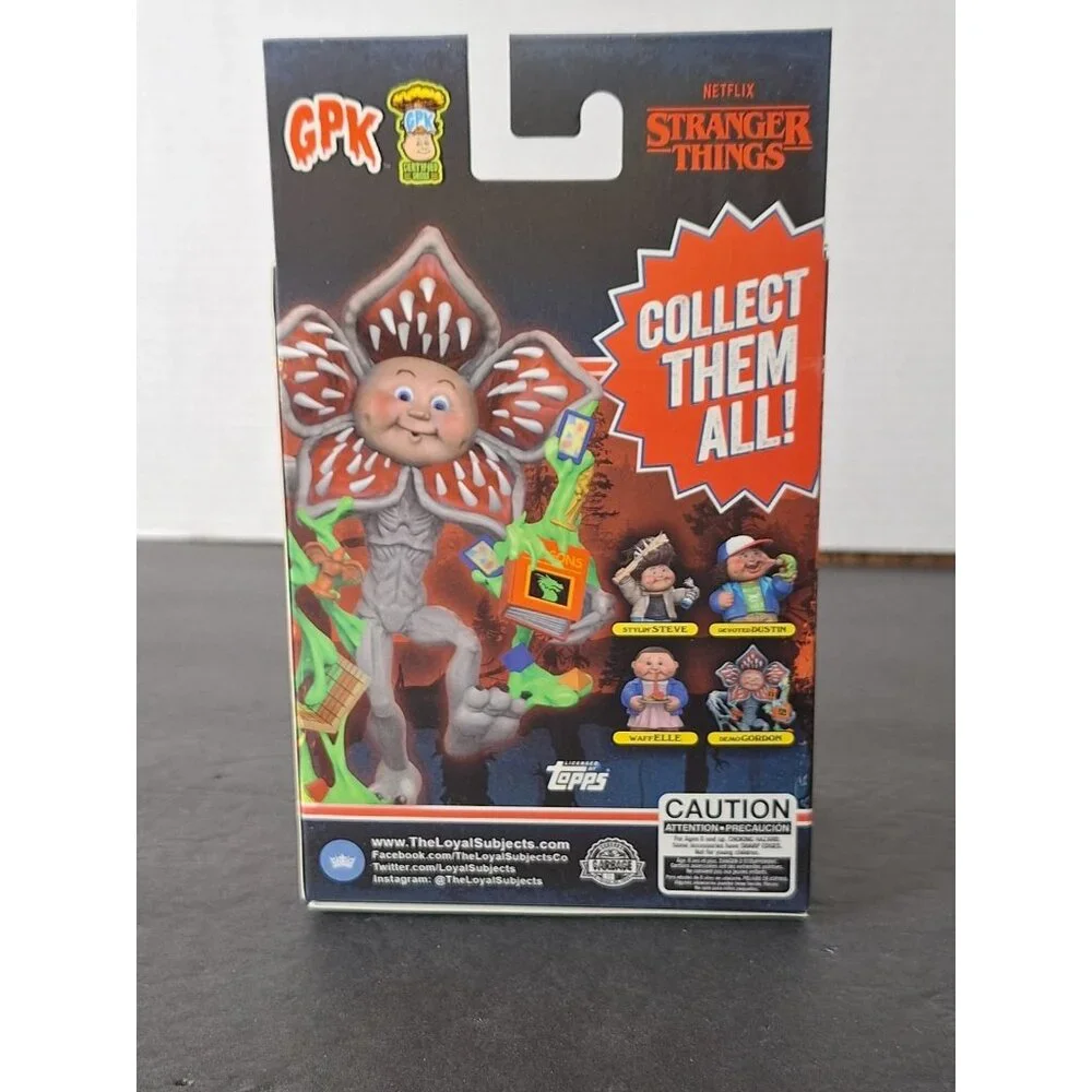 2022 Exclusive Garbage Pail Kids GPK Stranger Things DemoGORDON Glow In The Dark - Picture 4 of 6